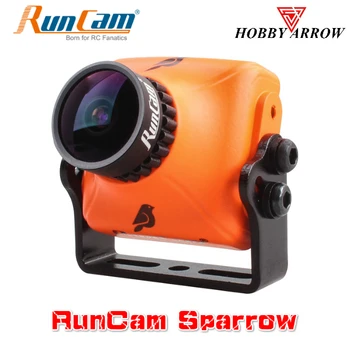 

RunCam Sparrow WDR 1/3 CMOS 2.1mm 700TVL FOV150 Degree 16:9 OSD Audio PAL/NTSC Adjustable FPV Camera