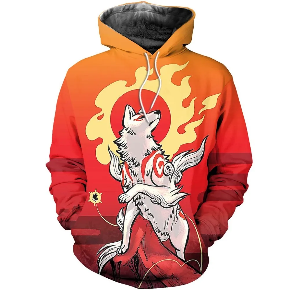 cheap New Fashion Sweatshirt Cartoon Costume Custom Hoodie Novelty Streetwear Hooded Unisex Tops Long Sleeve Hip Hop Drop Shipping