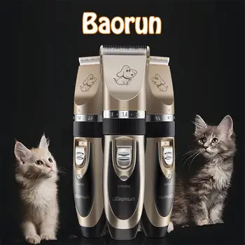 

Baorun Professional Pet Dog Hair Trimmer Animal Grooming Clippers Cat Cutter Machine Shaver Electric Scissor Clipper 110-240V AC