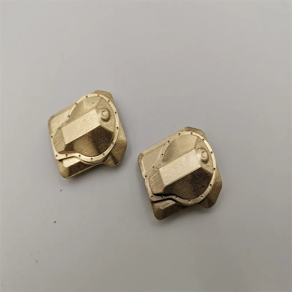 Rc Accessories 2pcs Front Rear Axle Bridge Metal Cover  For Traxxas TRX-4 RC Crawler Car Increase Authenticity High Quality