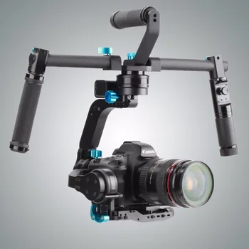 

Professional new 2kg load capacity SK02 3-Axis Gimbal Stabilizer Handheld Gimbal Dual handle For DSLR Cameras digital camera