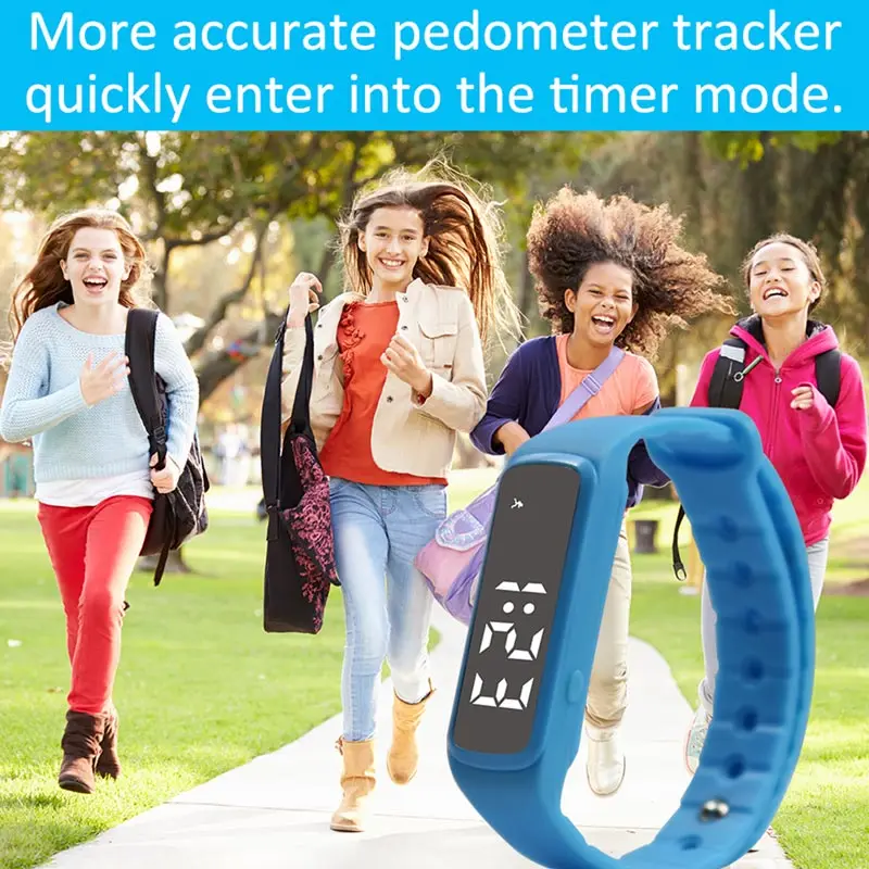 CD5 умный Браслет 3D шаги силиконовый браслет многофункциональный браслет Micro-usb зарядный кабель спортивные Смарт-часы для детей