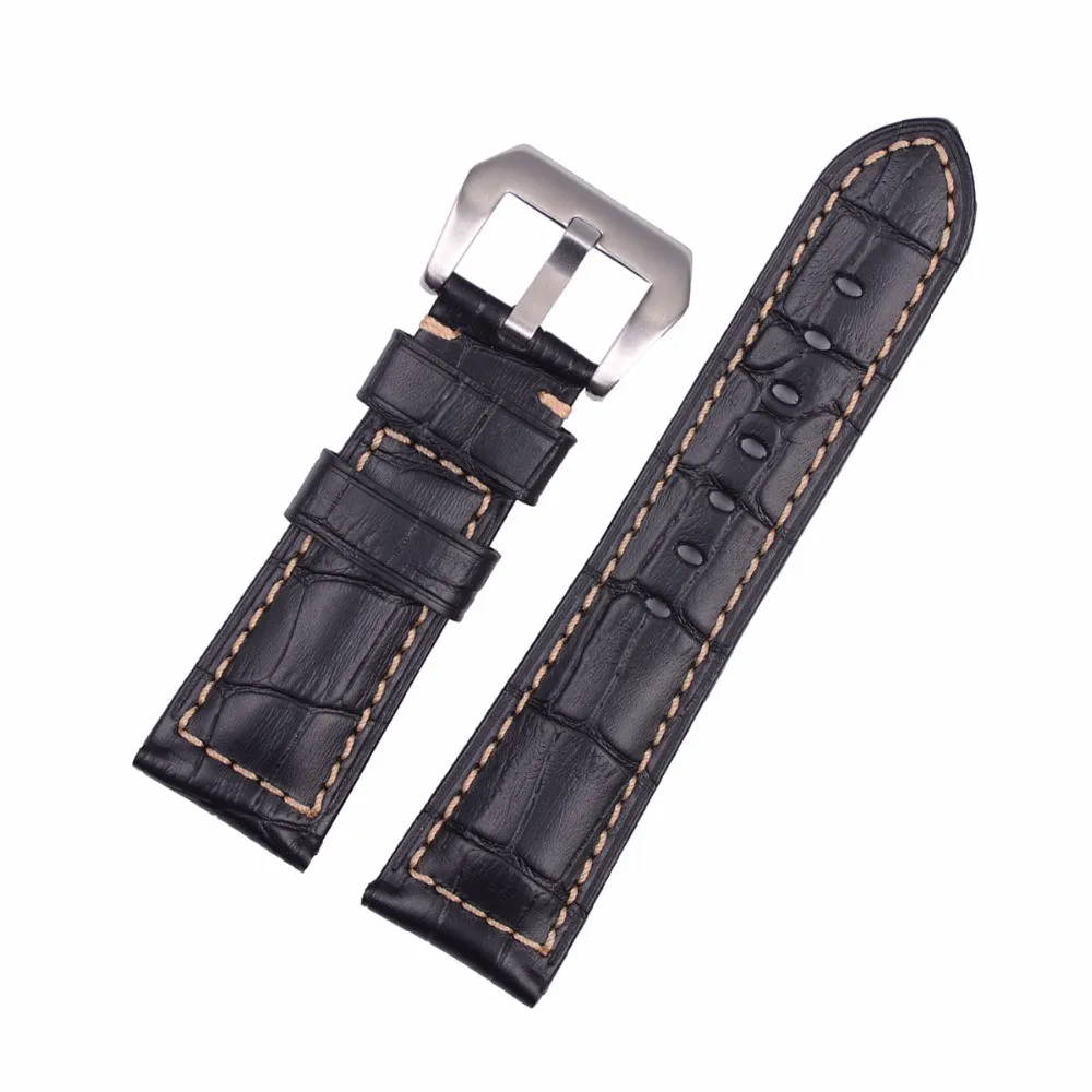 Special-Offer-Classical-Handmade-Matte-Vintage-Soft-Genuine-Leather-Watchband-Watch-Strap-22mm-24mm-26mm