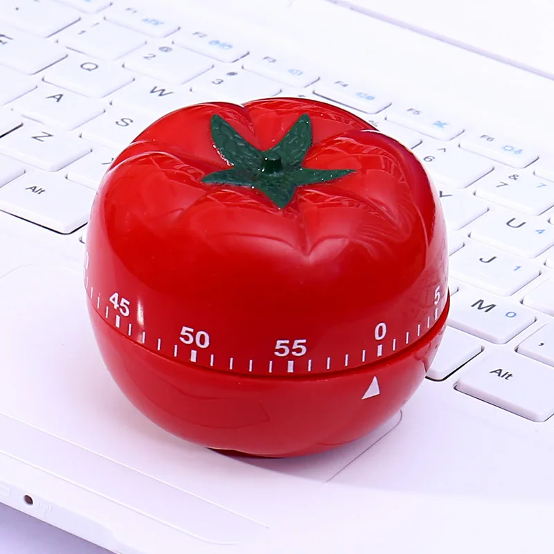 

Kitchen Timers Tomato Shape 1-60min Cooking Clock Timer Mechanical CountdownCooking Alarm Dropshipping