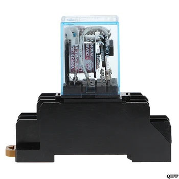 

Drop Ship&Wholesale 8 Pin PYF08A 220/240 V AC Bobina Power Relay DPDT MY2NJ With Base Mar28