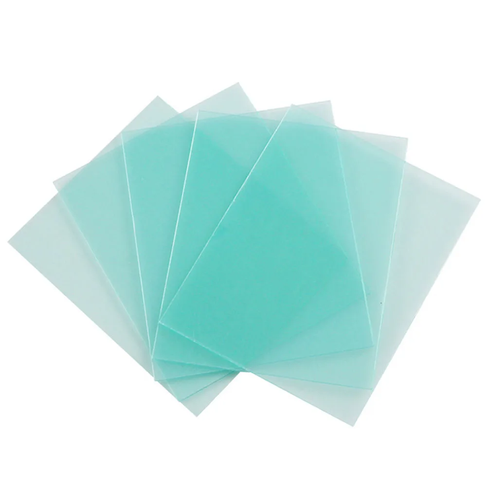 

10 Pcs Auto Darkening Welding Mask Filter Plastic Solar Helmet PC Protective Plate Light Weight Anti-splash Portabe