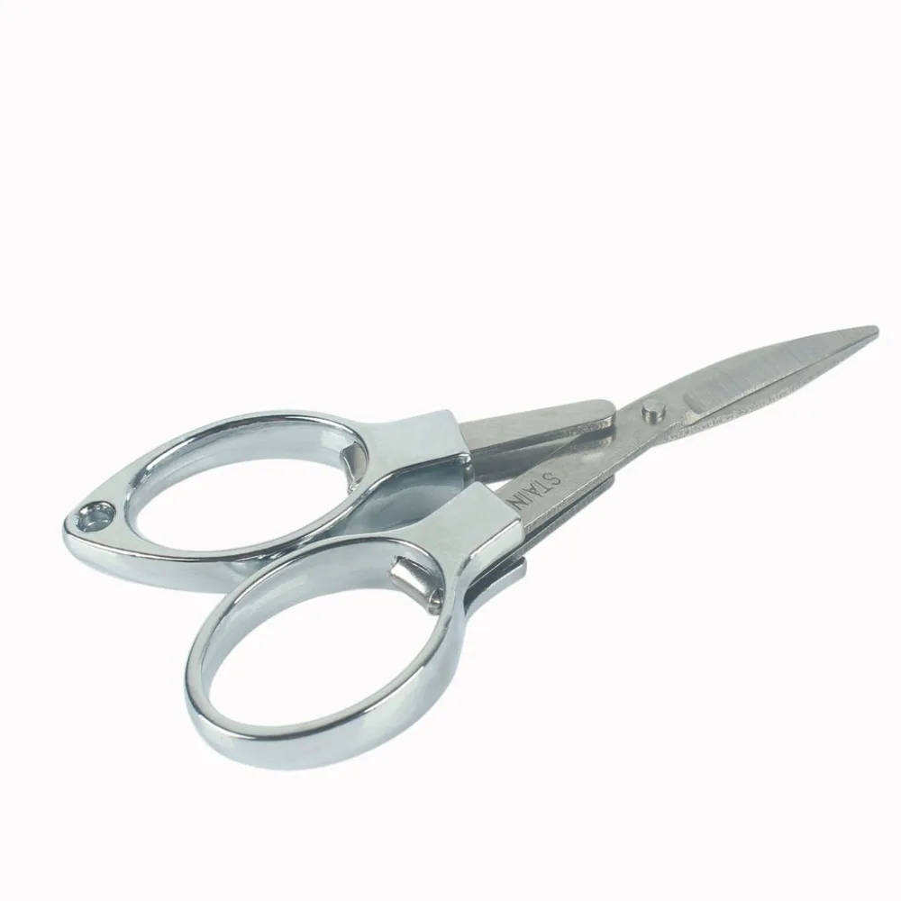 Anmuka мини складной Нержавеющая сталь брелок Рыбалка Путешествия Scissor Cutter кемпинг