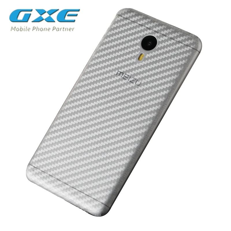 

3D Carbon Fibre Skin Sticker (Not Tempered Glass)Back Protective Film For Meizu Blue Charm M3 Max M3e M3s M3x M5s