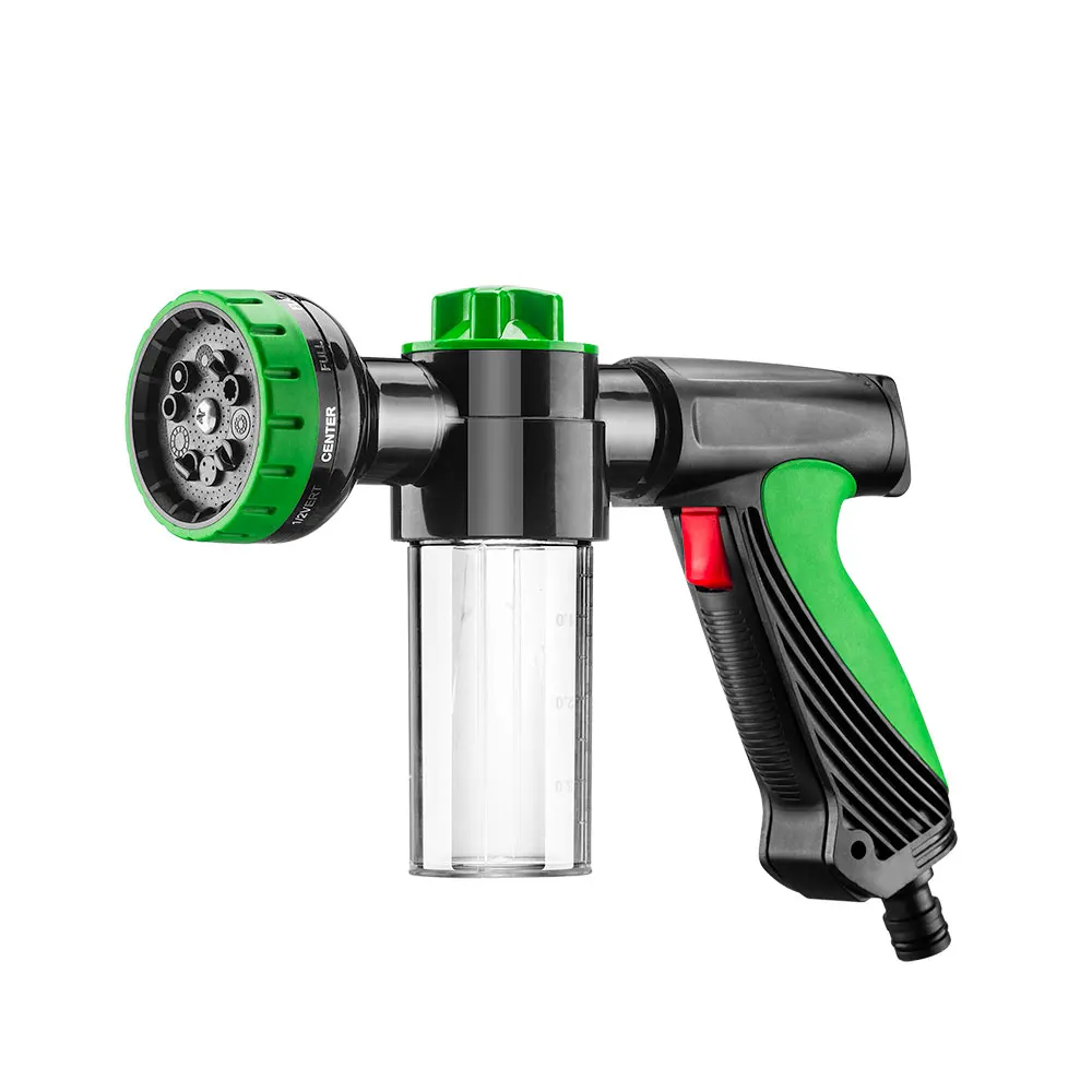 Hot sale 10 function foam kettle water gun gardening garden watering flower shower advanced