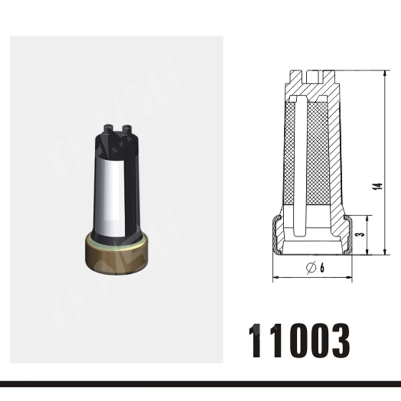 Fuel injector filter for auto parts microfilter for fuel injection High