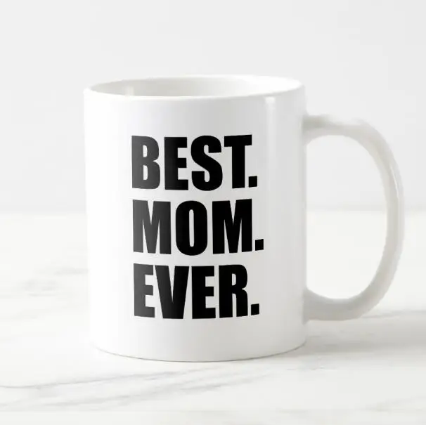 Hot Novelty Best Mom Ever Coffee Mug Cup Worlds Okayest Mom Mugs Cups