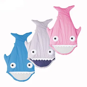 

Warm Cotton Children Shark Sleeping Bag Sleepsacks Newborn Sleeping Bag Winter Bed Swaddling Blanket Wrap Cute Baby Sleeping Bag