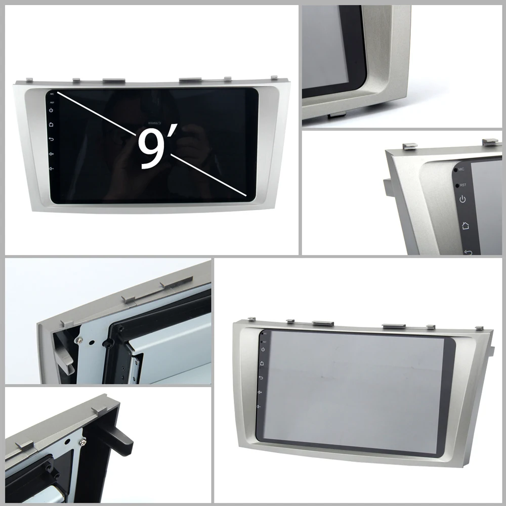 Discount Dasaita 9" Android 8.1 Car GPS Player Navi for Toyota Camry 40 2007-2011 with 2G+16G Quad Core Car Stereo Multimedia No DVD 18