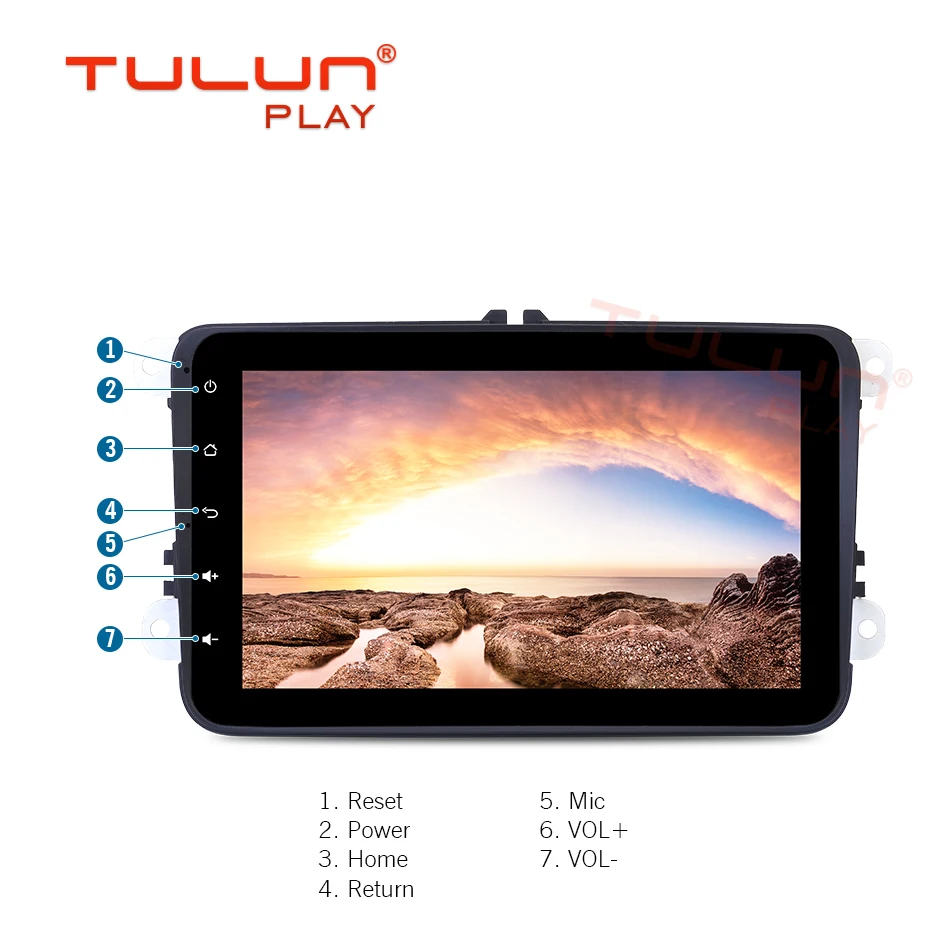 Clearance Android car dvd volkswagen Passat B6 B7 Golf 5 6 Tiguan Polo Octavia Rapid Fabia multimedia navigation Player VW15LSF22L 1