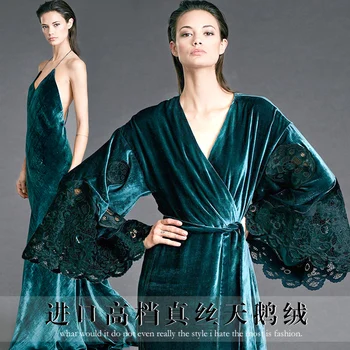 

The new high-grade silk velvet fabric Qiao winter heavy velvet fashion dress fabric wholesale high quality wool cloth