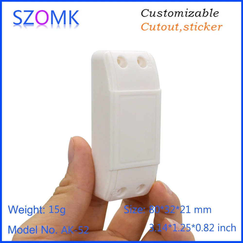 szomk LED plastic box for electronic components pcb design plastic enclosures for electronics plastic case (13)