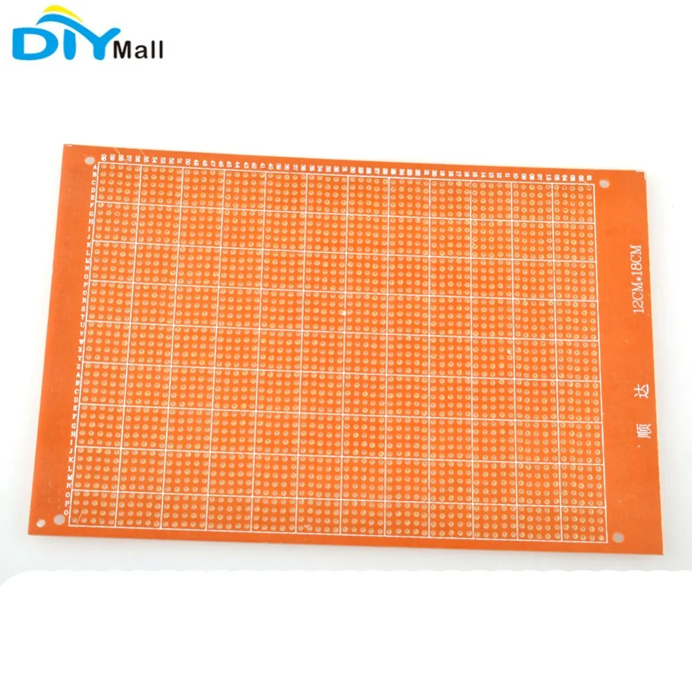 

Universal Prototype Breadboard ProtoBoard 12x18cm Prototype DIY PCB Circuit Board