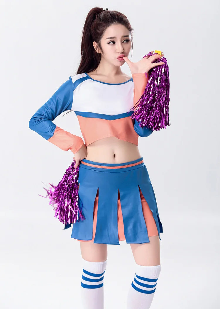 MOONIGHT الطفل زي التشجيع الملابس التمارين الرياضية الملابس أعلى + تنورة