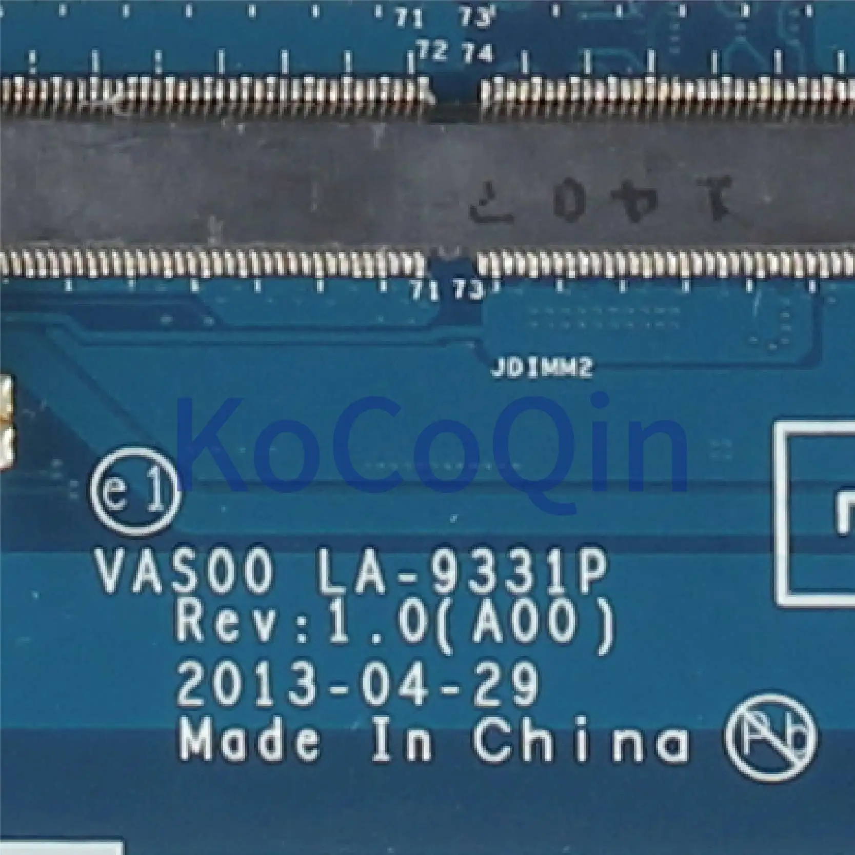 discount  KoCoQin Laptop motherboard For DELL Alienware M17X R5 Mainboard CN-041W46 041W46 VAS00 LA-9331P SR1