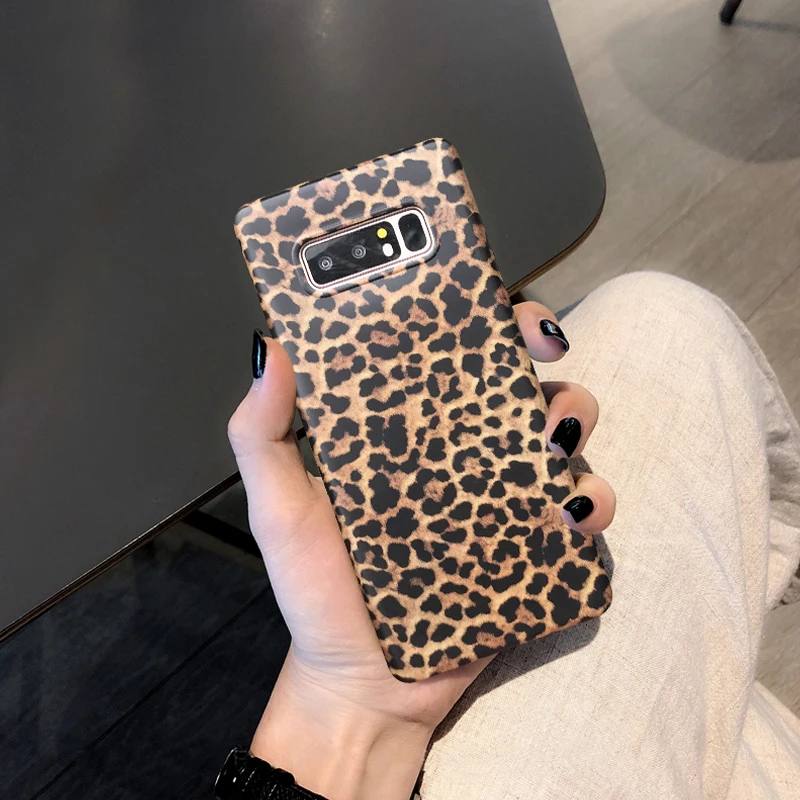 Чехлы YHBBCASES в стиле ретро с изображением леопарда для телефонов Samsung Note 10 Plus 8 9