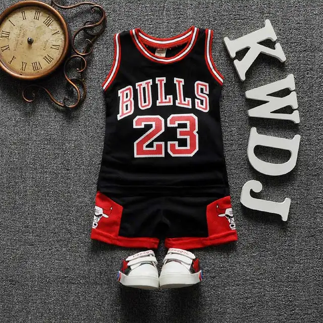 Toddler Boy Summer Clothes Children's Basketball Uniform Baby Girl