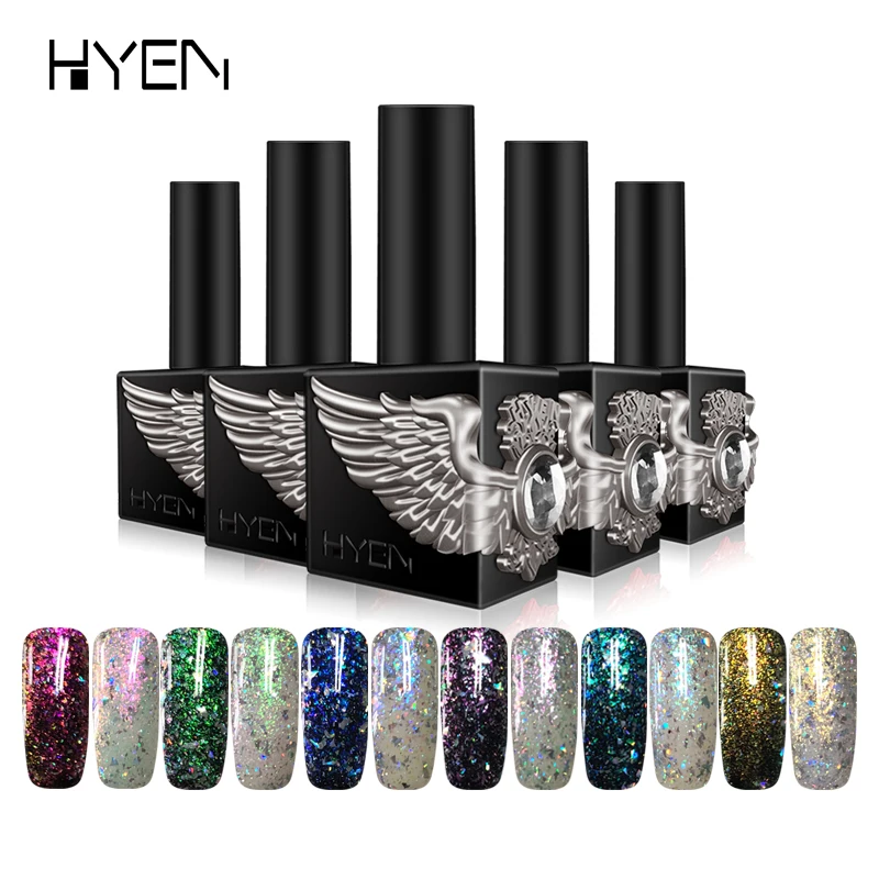 6pcs/lot Gel Nail Series Polish 15ml Colorful Semi Permanent Lacquer UV Manicure DIY French Art Tips Gelpolish | Красота и здоровье