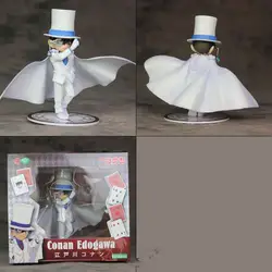 Детектив Конан аниме Рисунок Kudou Шиничи Джимми Кудо Edogawa Конан фигурку белый костюм Ver. ПВХ кукла модель подарочные игрушки