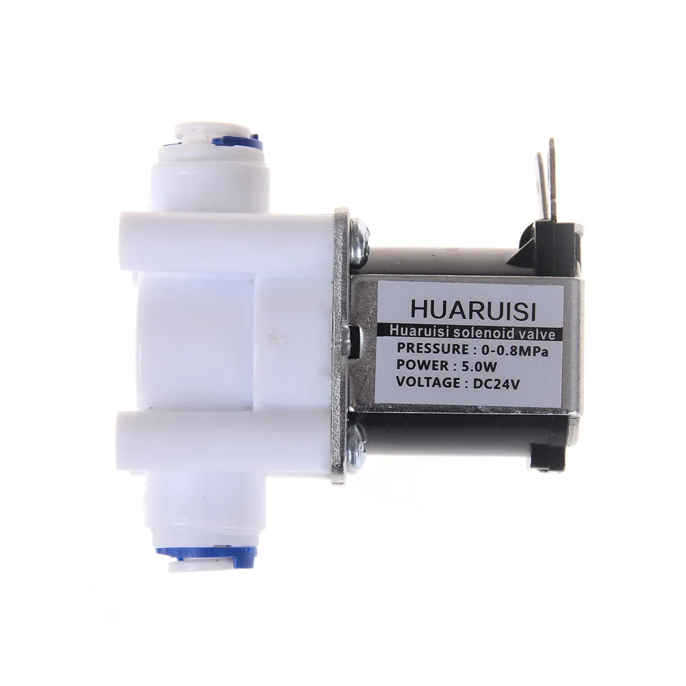 1/4" Plastic solenoid valve 24V DC water valve wholesale is morn cheap