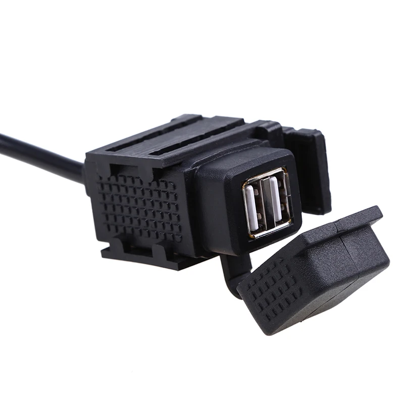  Universal Motorrad USB Ladegerät Adapter Elektrische Fahrrad Bike Lenker Netzteil Port Outlet Steck