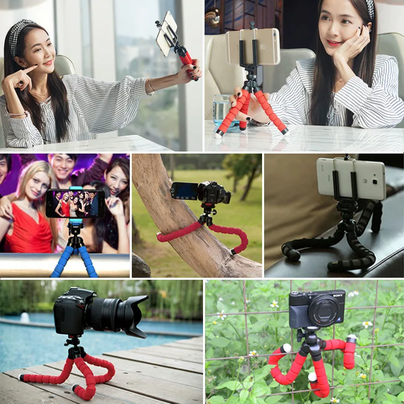 Desk Table Phone Holder Flexible Tripod Bracket Selfie Stand for Xiaomi, Mount Monopod Styling Accessories For Mobile Cellphone Desk Table Phone Holder Flexible Tripod Bracket Selfie Stand for Xiaomi, Mount Monopod Styling Accessories For Mobile Cellphone