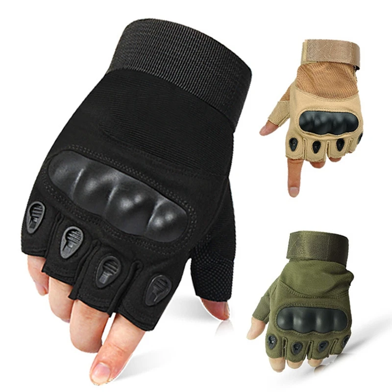 Full & Haft Finger Military Tactical Gloves Army Airsoft Paintball Gloves Outdoor Sports Shooting Camping Hunting Cycling Gloves