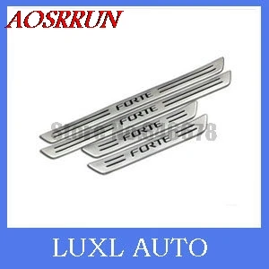 

for KIA FORTE 2009 2011 2012 stainless steel suff plate door sill 4pcs/set car accessories car-styling Interior