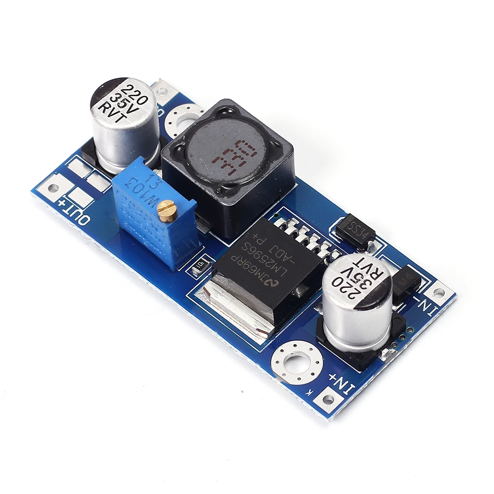 3A LM2596 4V 35V DC Регулируемый преобразователь источника питания понижающий модуль