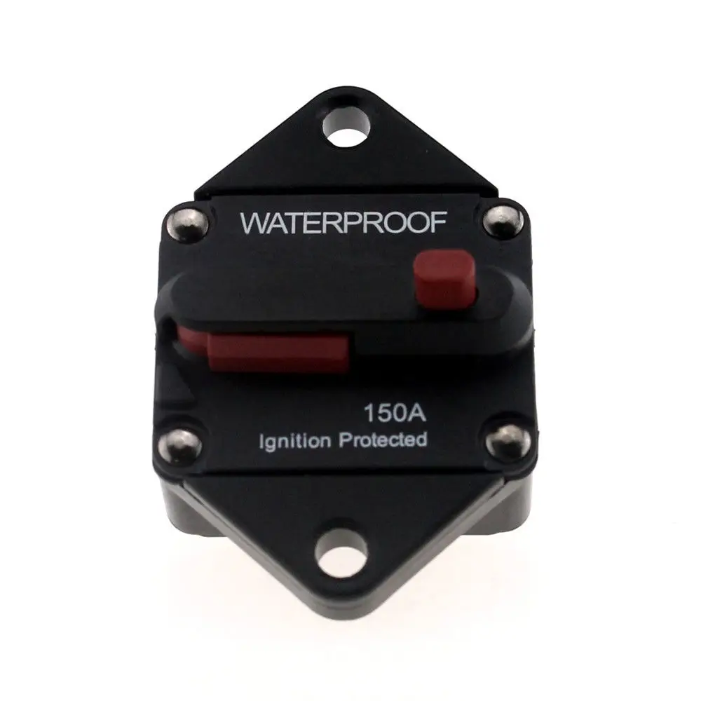 48V DC 50 150A RV Bus Marine Boat Circuit Breaker Manual Reset Ignition Protected Fuse Box-in Motorbike Ingition from Automobiles & Motorcycles on ...