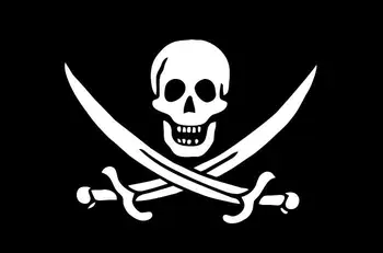 

Custom 3'x5'Pirate Flag of Jack Rackham BANNER FLAG