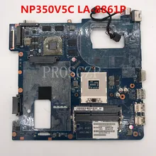 Для NP350 NP350V5C 350V5X QCLA4 LA-8861P Материнская плата ноутбука HD4000 HD7670M полностью протестирована