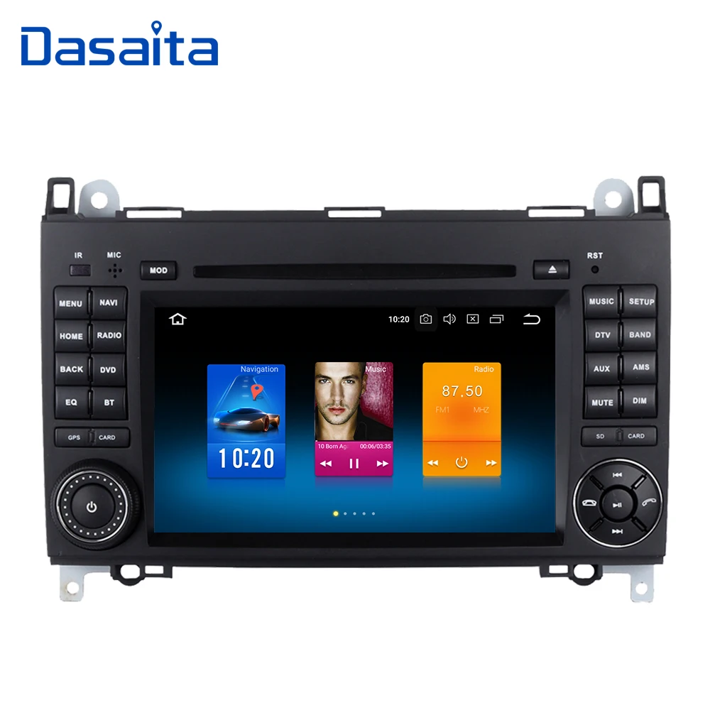 Автомобильный радиоприемник Dasaita Android 8 0 GPS для Benz A B Class Sprinter Vito Stereo 2006 2007 2008 2009 2010