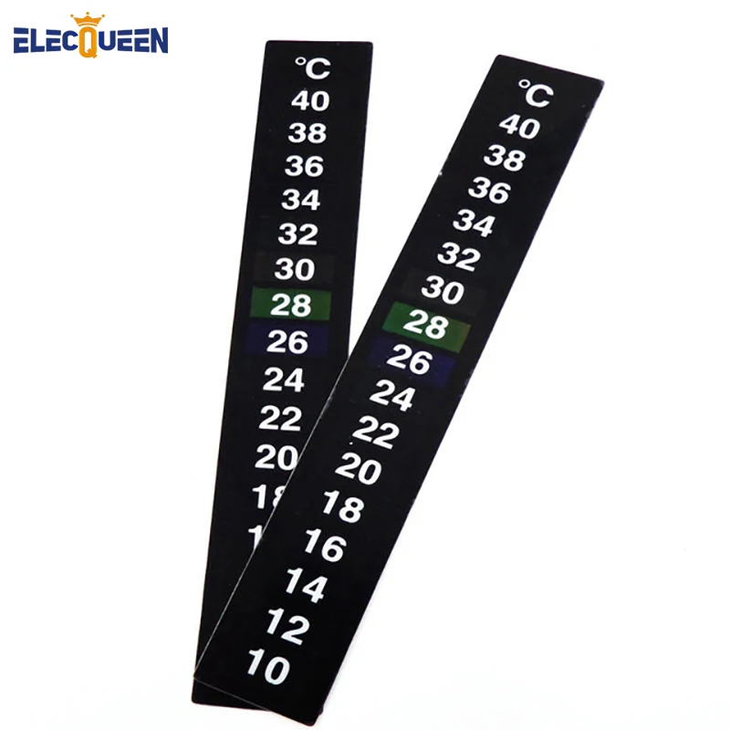 

2 pieces/lot stick-on digital aquarium Fish Tank fridge Thermometer Sticker Temperature tempmeasurement Sticker homebreming