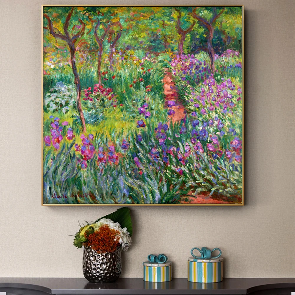 Claude Monet Impressionist Canvas Art Wall Paintings Reproductions Claude Monet Impressionist Canvas Art