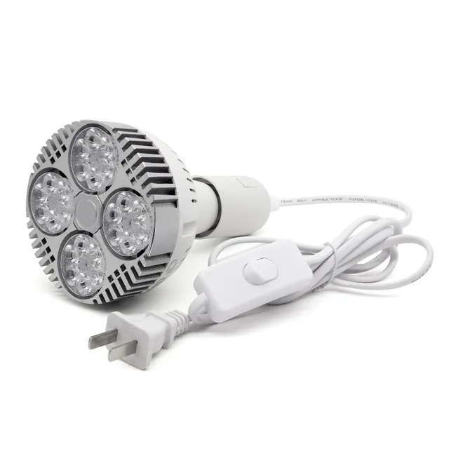 120W 150W COB LED Grow Light E26 E27 Socket Base Full Spectrum Grow