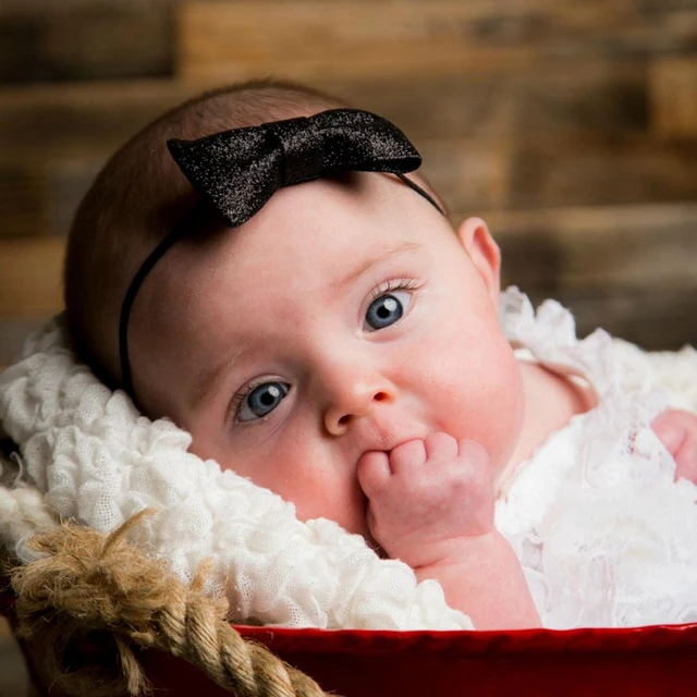 new baby lovely sequin bow headband toddlers cute birthday christmas baby christmas hair bows