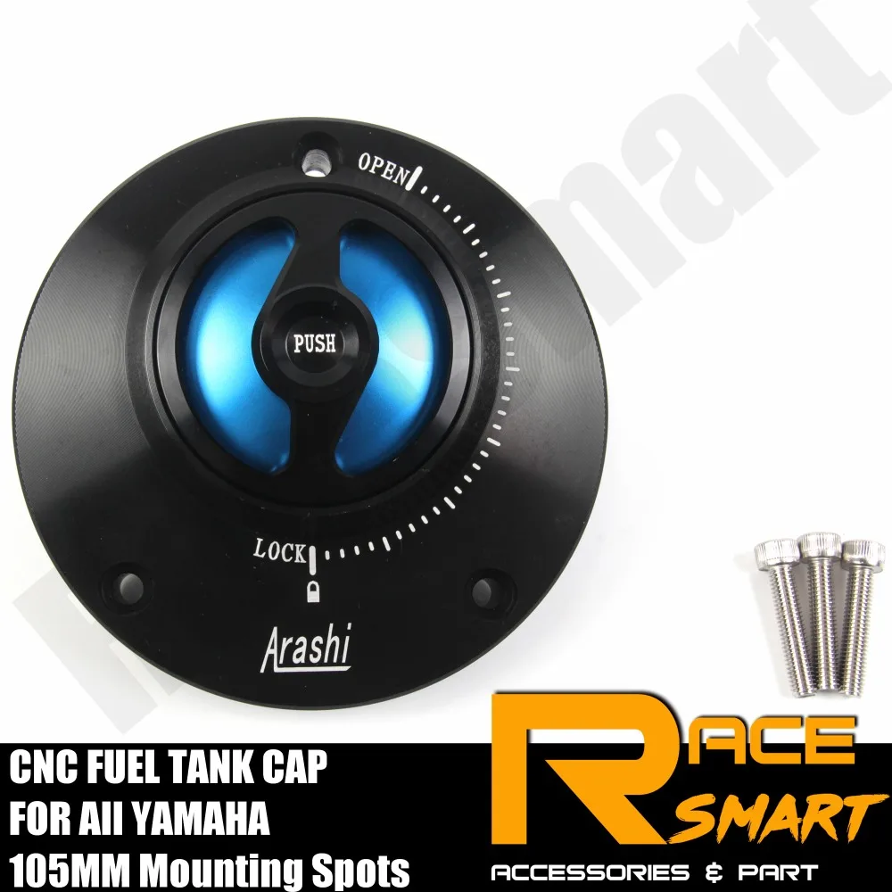 

Motorcycle CNC Fuel Gas CAPS Tank Cap tanks Cover Case With Rapid Locking For YAMAHA R6 R1 R3 FZ-6 FZ-1 YZF600 MT09 MT07 MT03