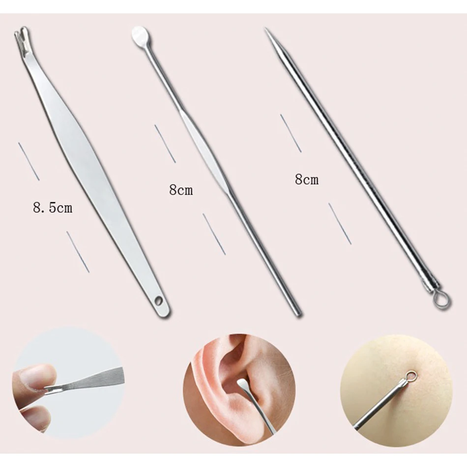 06ULECHQING Manicure scissors Wholesale Clippers Nail Care Tools Manicure Pedicure Set Alicate de unha For a pedicure