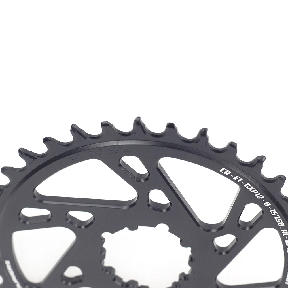 Fouriers Circle MTB велосипедная Одиночная цепь 0 мм офсетное прямое Крепление Boost 157 для GXP