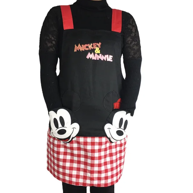 Avental de cozinha divertido nero mickey grembiuli da cucina accessori di modo t Avental de cozinha divertido nero mickey grembiuli da cucina accessori di modo t