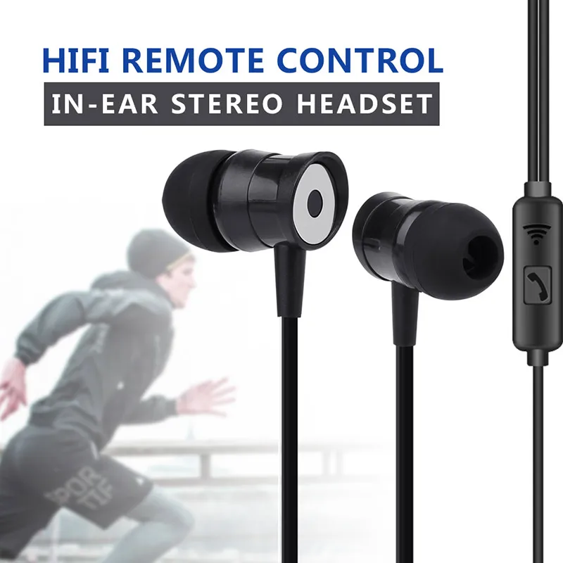 

Headphone 3.5mm Game Universal Headset Noise Isolation Dynamic with Mic Sports for Samsung