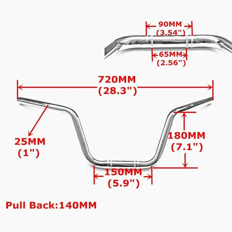 25 мм " перетащите Руль Ручка бар зажим для Harley Electra Glide полиции FLP FLPF Спорт FLHS низкая rider FXS FXS-74 FXS-80