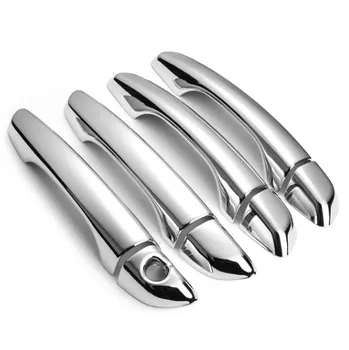 

New Chrome Car Door Handle Cover Trim Sticker for Hyundai i30 Elantra GT PD 2017 - 2020 Car Styling Accessories decal protector