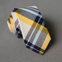 6 см Повседневный Свадебный галстук жениха Классический мужской галстук с рисунком «Шотландка» деловой костюм Тонкий Полосатый Дизайн брендовые аксессуары для галстуков