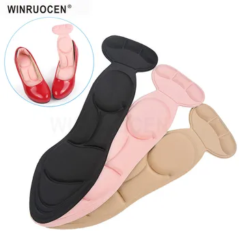 

5D Insole Pad Inserts Heel Pumps Post Back Breathable Anti-slip For Women High Heel Shoes New 1 Pair Size 35-40
